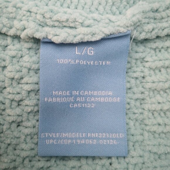 Pennmans Ladies Size Large Loose Fit Mint Green Turtleneck Sweater - Picture 3 of 9